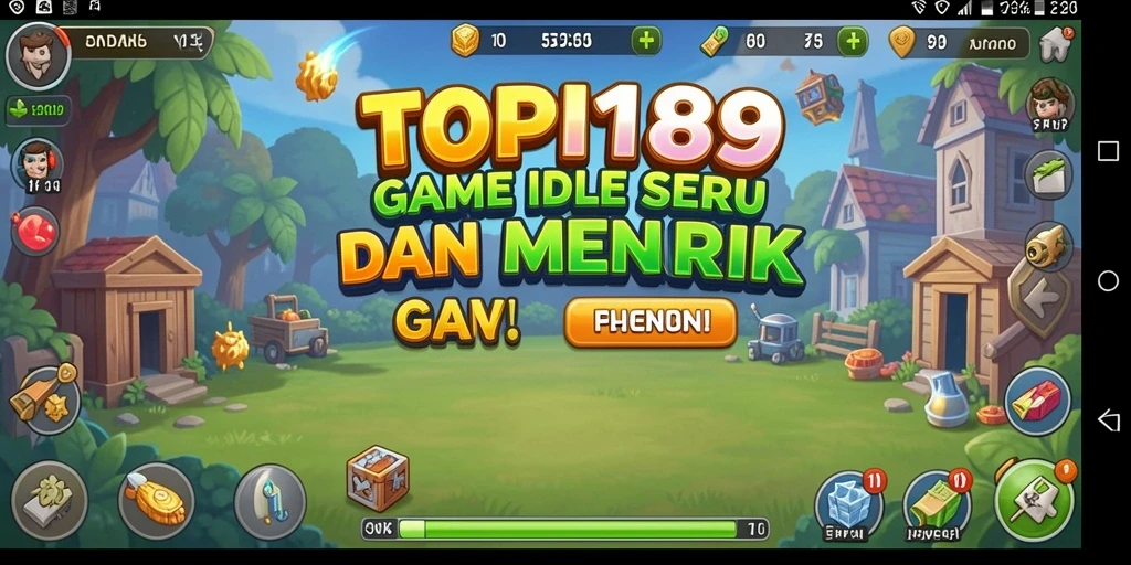 Gameplay seru dari TOPI189 dengan karakter dan misi yang menarik.